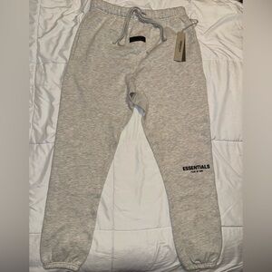 Essentials Fear of God Light Gray Joggers